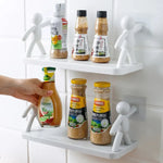 Storage Organizer Functional Shelves Space-Saving Design