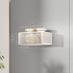 Storage Shelf Wall-Mounted Steel Mesh Ventilated