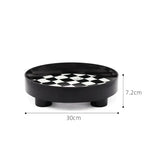 Storage Tray Plastic Chessboard Design for Organization