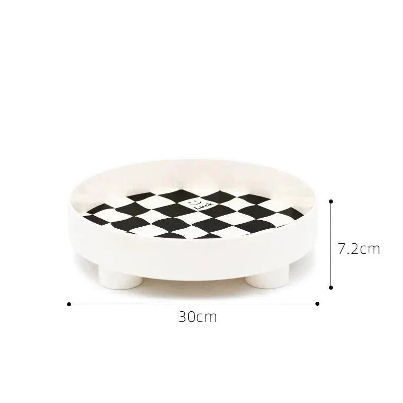 Storage Tray Plastic Chessboard Design for Organization