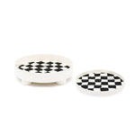 Storage Tray Plastic Chessboard Design for Organization