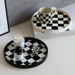Storage Tray Plastic Chessboard Design for Organization
