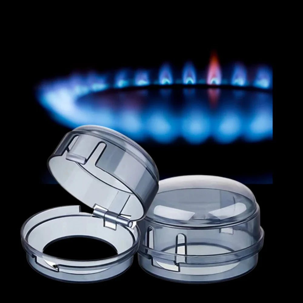 Stove Knob Cover Set Universal Fit & Transparent