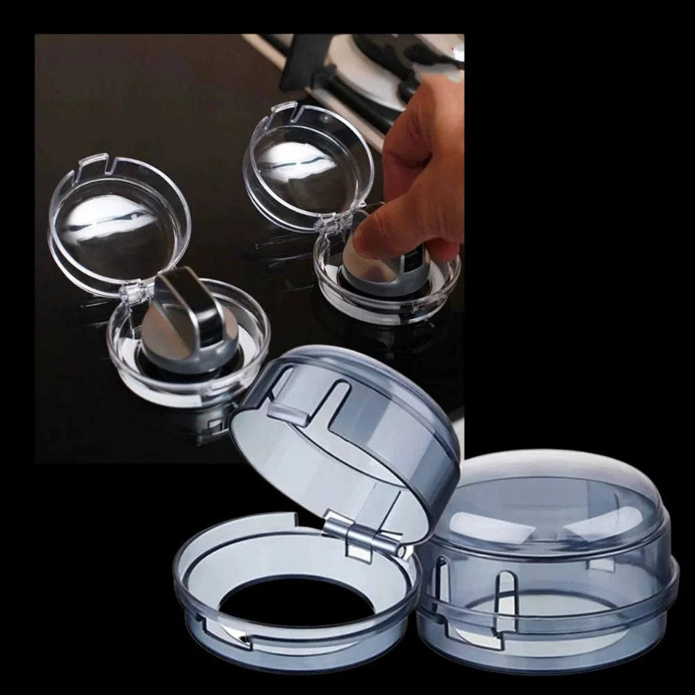 Stove Knob Covers Child Safety Universal Snap-On