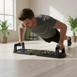 Strength Training Board Color-Coded Grip Positions Compact