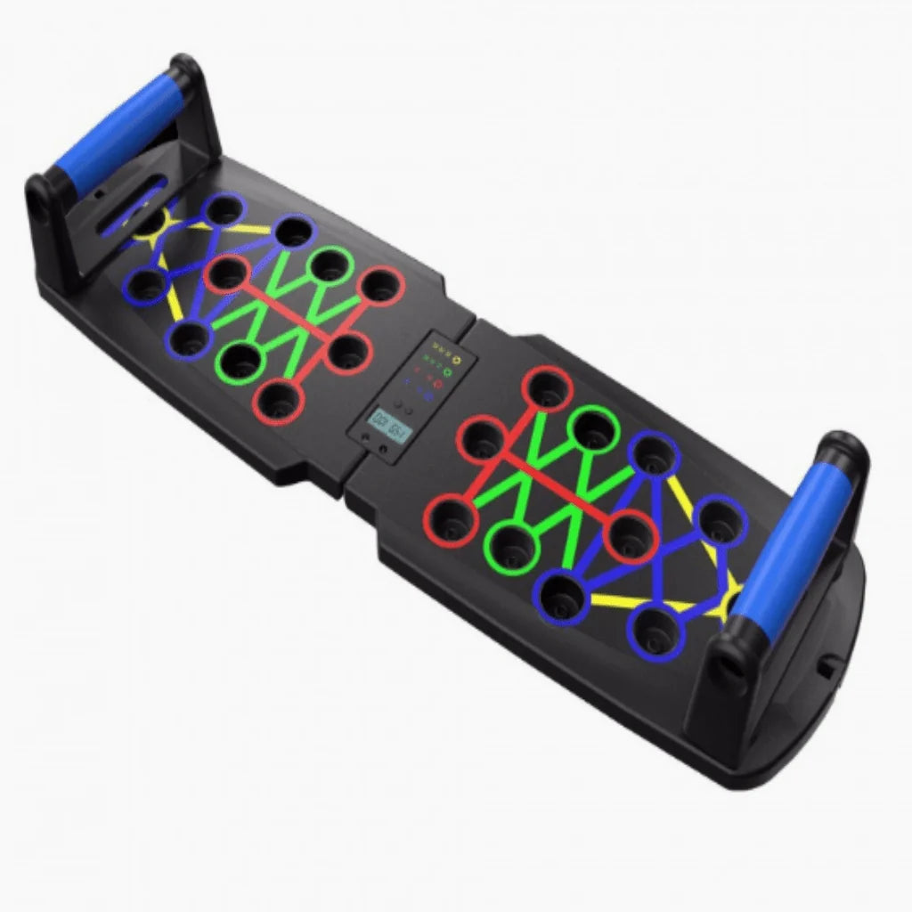 Strength Training Board Color-Coded Grip Positions Compact