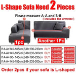 Stretch Velvet Non-Slip Machine-Washable Sofa Cover