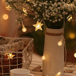 String Lights Christmas LED Motifs Battery Powered