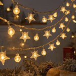 String Lights Christmas LED Motifs Battery Powered