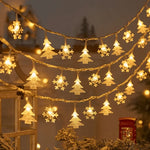 String Lights Christmas LED Motifs Battery Powered