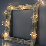 String Lights Copper Starburst Warm White Battery Or Plug-In