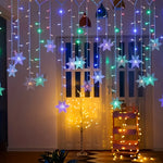 String Lights Snowflake Design USB Powered 13.1 Ft