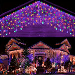 String Lights Snowflake Design USB Powered 13.1 Ft