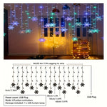 String Lights Snowflake Design USB Powered 13.1 Ft