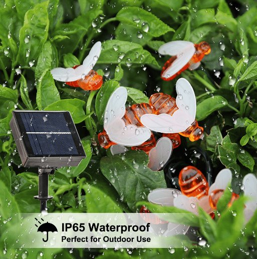 String Lights Solar Bee-Shaped IP65