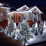 String Lights Solar-Powered 8 Modes Weather-Resistant