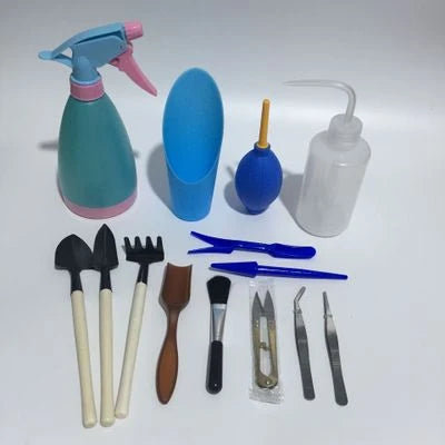 Succulent Gardening Tool Kit Complete Set With Spray Bottle