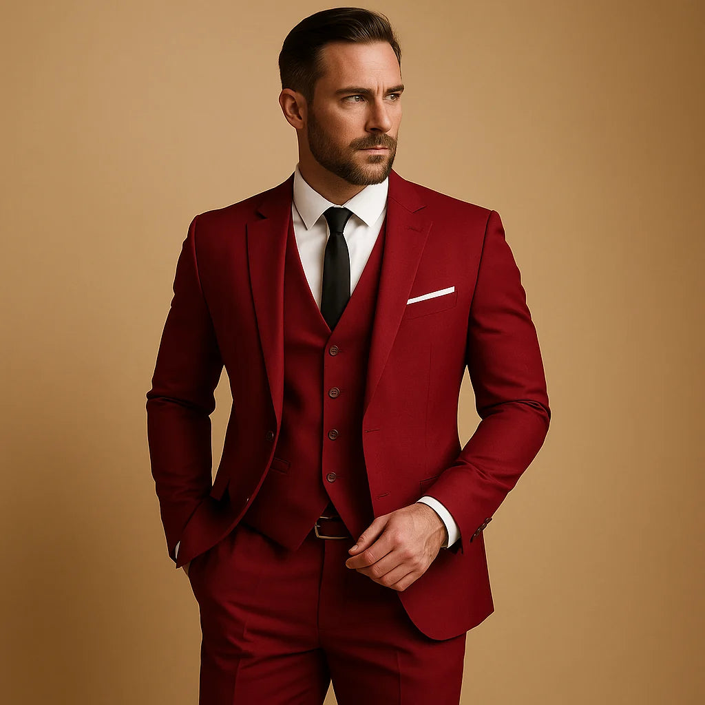 Suit Set Slim Fit Blazer & Trousers