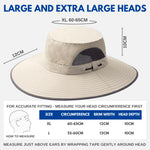 Sun Hat Large Fit Extra Wide Brim UPF50