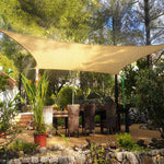 Sun Shade Sail Breathable HDPE 90% UV Protection
