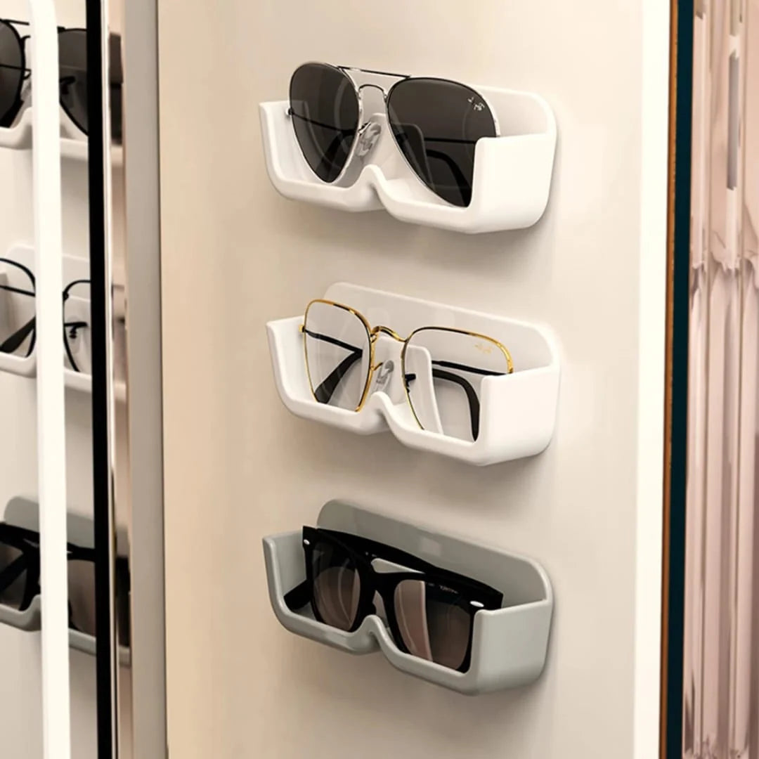 Sunglasses Organizer Wall-Mounted Clear Display