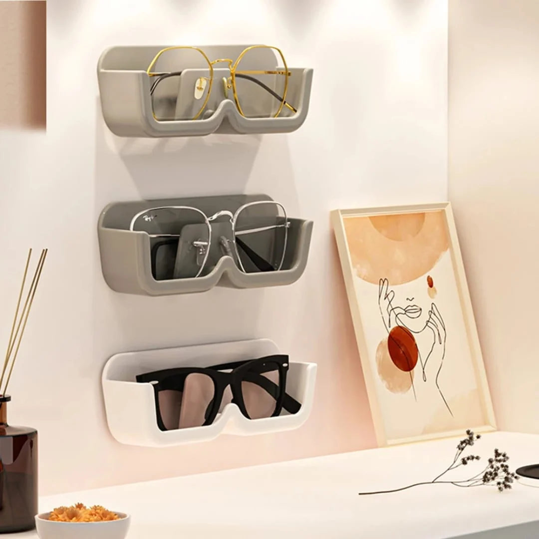 Sunglasses Organizer Wall-Mounted Clear Display