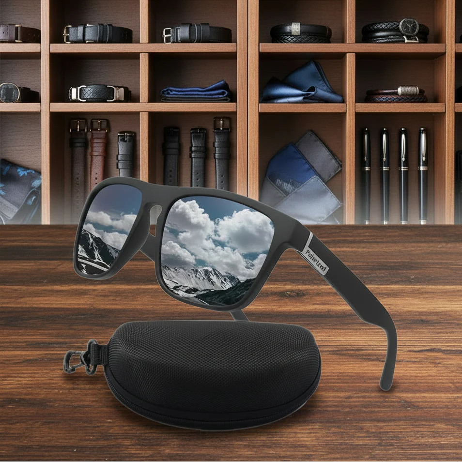Sunglasses Polarized Lenses UV400 Protection Lightweight Frame