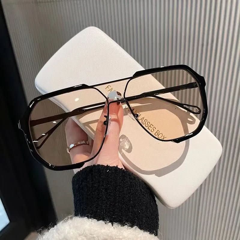 Sunglasses Square Frame Photochromic UV400 Lenses