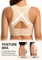 Support Bra Wireless Seamless Breathable Stretch Fabric