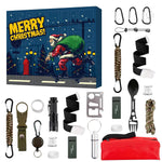 Survival Advent Calendar Multitool Flashlight & Paracord