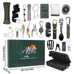 Survival Advent Calendar Multitool Flashlight & Paracord