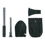 Survival Multi-Tool 4-in-1 Hardened Carbon Steel & Aluminum Handle