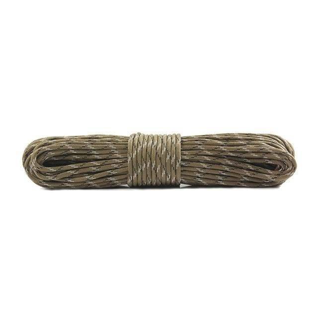 Survival Rope Military-Grade Abrasion-Resistant 10-Core 102 Ft