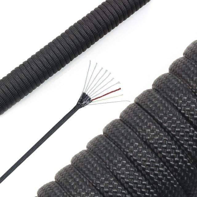 Survival Rope Military-Grade Abrasion-Resistant 10-Core 102 Ft