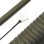 Survival Rope Military-Grade Abrasion-Resistant 10-Core 102 Ft
