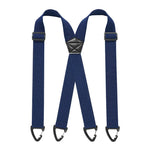 Suspenders Adjustable Elastic Belt Loop Hooks 1.5-Inch Straps