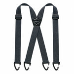 Suspenders Adjustable Elastic Belt Loop Hooks Y-Back & X-Back