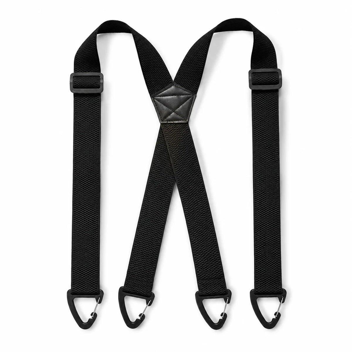 Suspenders Adjustable Elastic Belt Loop Hooks Y-Back & X-Back
