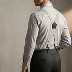 Suspenders Adjustable Metal Hook Clips X or Y Shape
