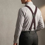 Suspenders Adjustable Metal Hook Clips X or Y Shape