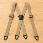 Suspenders Elastic Adjustable Metal Clips