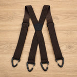 Suspenders Elastic Adjustable Metal Clips