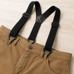 Suspenders Elastic Adjustable Metal Clips