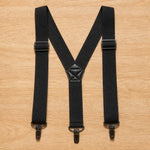 Suspenders Elastic Adjustable Metal Clips