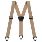 Suspenders Wide Elastic Adjustable Clip Fasteners