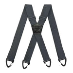 Suspenders Wide Elastic Straps Adjustable Heavy-Duty Clips