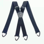 Suspenders Wide Elastic Straps Adjustable Heavy-Duty Clips