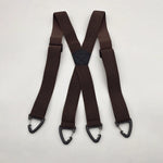 Suspenders Wide Elastic Straps Adjustable Heavy-Duty Clips