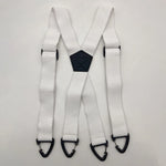 Suspenders Wide Elastic Straps Adjustable Heavy-Duty Clips