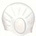 Swim Cap Silicone Stretch Fit for Long Hair With Ear Pockets